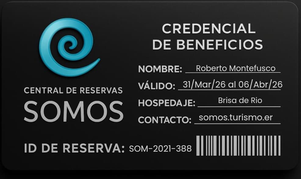 Credencial de beneficios Club Somos